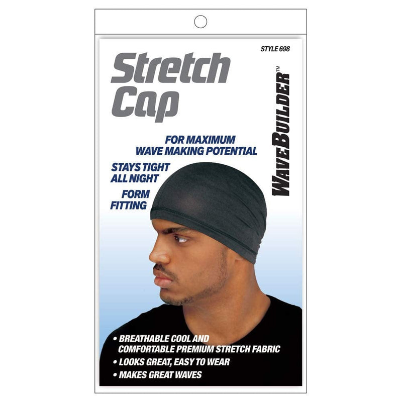 MAGIC | Wave Builder Stretch Cap Black 698