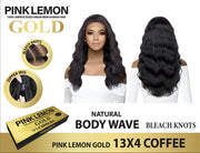 Pink Lemon Gold Unprocessed Virgin Remi Hair 13x4 Full Lace Front Wig - COFFEE