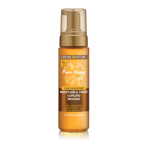 CREME OF NATURE - Pure Honey Moisture & Twist Curling Mousse 7oz