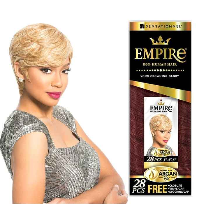 EMPIRE 28PCS 3"4"5" | Sensationnel Empire Human Hair Weave