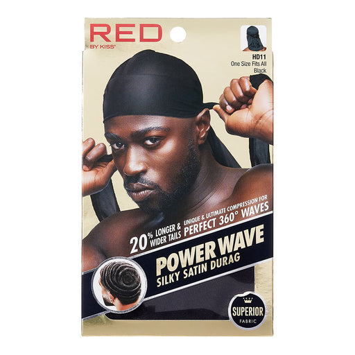 RED BY KISS - Power Wave Silky Satin Durag HD11