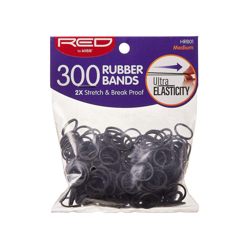 Red by Kiss - 300 Rubber Hair Band Medium