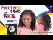 3X KIDS-BUTTERFLY LOC WITH CURLS 8" | Freetress Synthetic Crochet Braid
