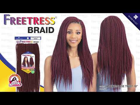 3X SENEGALESE TWIST 18" - Freetress Synthetic Braid