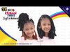 3X KIDS CUBAN TWIST SOFT & NATURAL 12" - FreeTress Equal Synthetic Braid