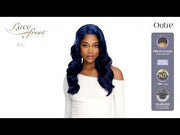 Outre Synthetic HD Lace Front Wig - KADACIA