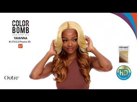 YAVANNA - Outre Color Bomb Synthetic HD Lace Front Wig