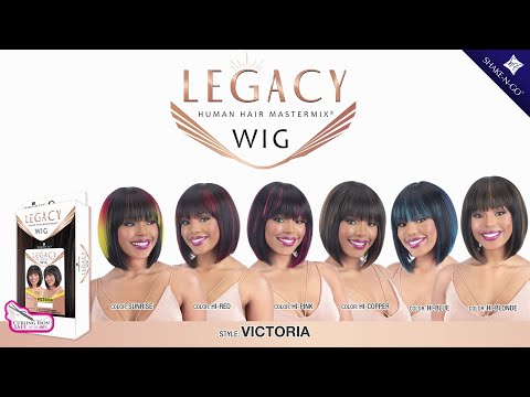 VICTORIA | Shake N Go Legacy Human Hair Blend Wig