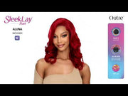 Outre Sleek Lay Part Synthetic Lace Front Wig - ALUNA