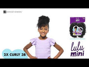 Sensationnel Lulu Mini Synthetic Kids Braid - 2X CURLY 3B