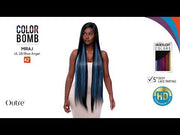 MIRAJ - Outre Color Bomb Synthetic HD Lace Front Wig