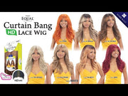 MAVEN - Freetress Equal Curtain Bang HD Lace Wig