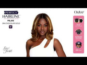 Outre Perfect Hairline Synthetic 13x4 HD Lace Front Wig - MILANI