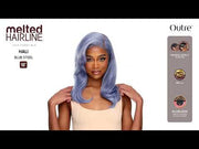 Outre Melted Hairline Synthetic HD Lace Front Wig - HALI