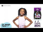 Sensationnel Lulu Mini Synthetic Kids Braid - 2X WAND TWIST 7″