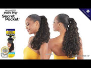 Shake N Go Organique Pony Pop Synthetic Ponytail - BREEZY WAVE 18"