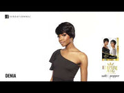 DENIA | Sensationnel Empire Salt & Pepper Human Hair Wig