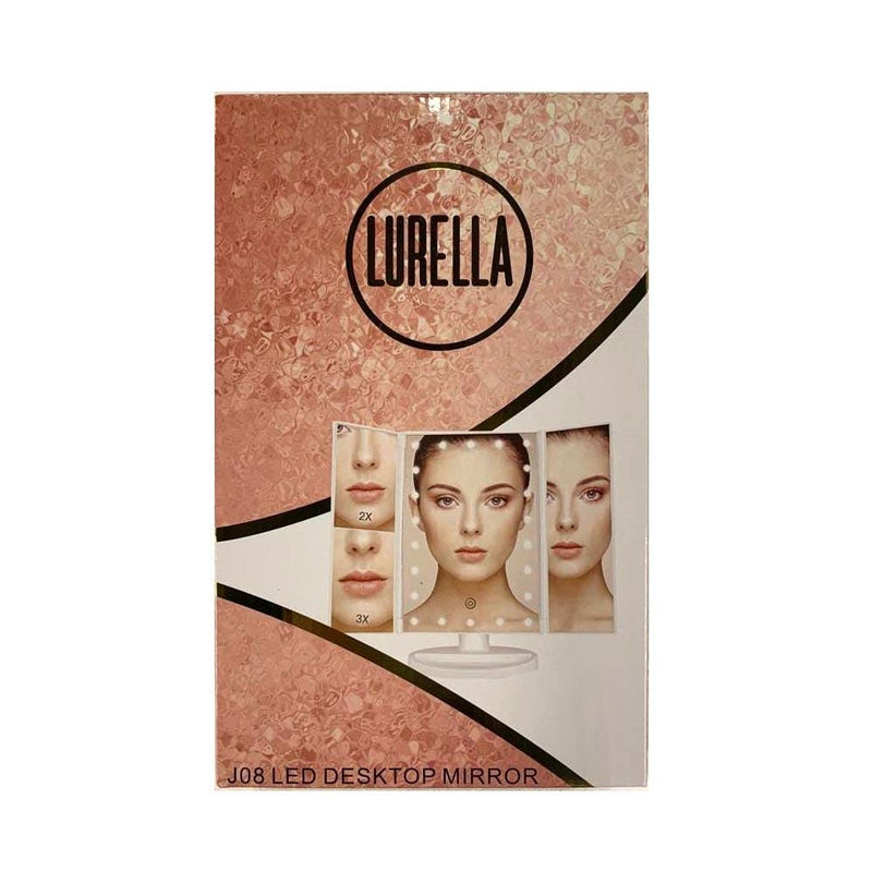 LURELLA | LED Desktop Mirror | Hair to Beauty.