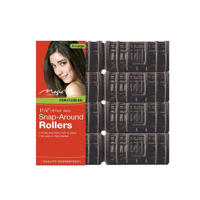 MAGIC | Snap-Around Roller Black | Hair to Beauty.