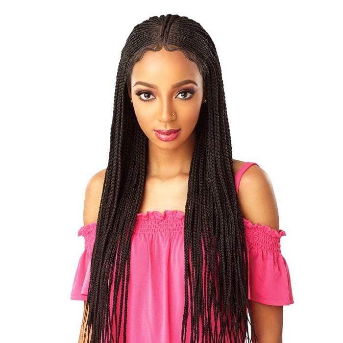 FULANI CORNROW | Cloud9 Synthetic 13X5 Swiss Lace Frontal Wig | Hair to Beauty.