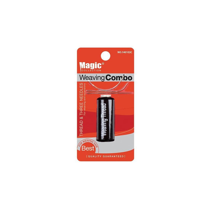 MAGIC | Weaving Thread & Needles Combo Black | Hair to Beauty.