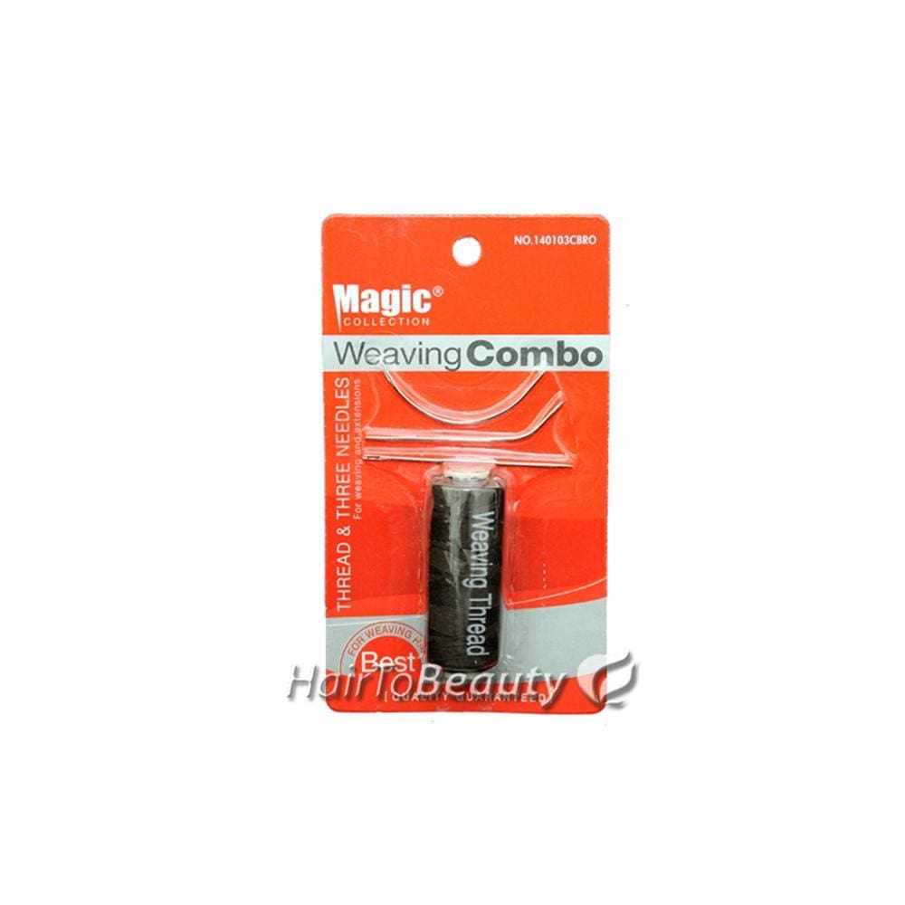 HTB - Weaving Thread & Needles Combo Brown — Hair to Beauty