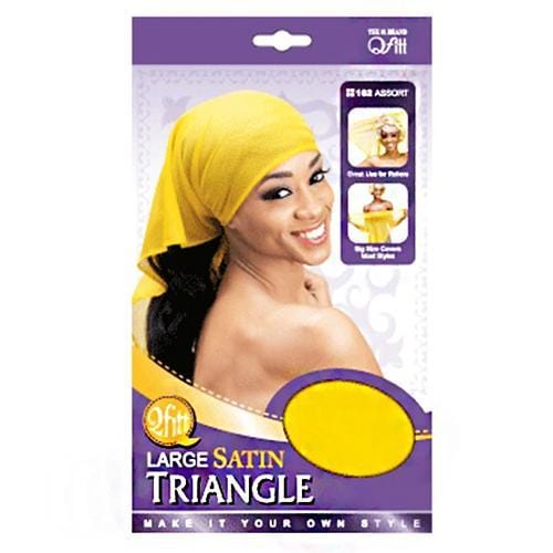 QFITT | Large Satin Triangle | Hair to Beauty.
