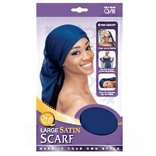QFITT | Large Satin Scarf | Hair to Beauty.