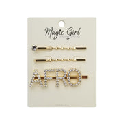 AFRO 1  | Rhinestone Hair Pin 3PCS | Hair to Beauty.