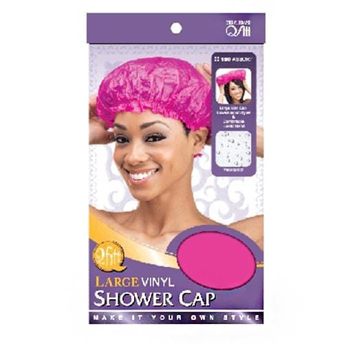 QFITT | Large Vinyl Shower Cap | Hair to Beauty.
