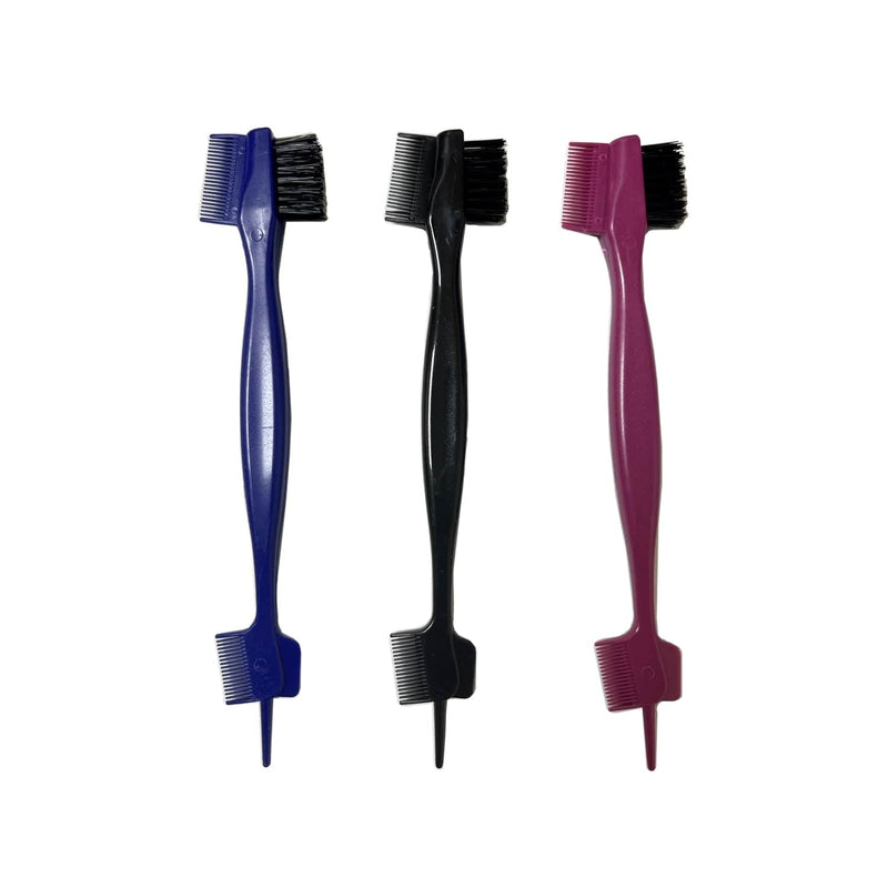 BE U | 4 In 1 Edge Brush (Brush, Comb, Pin, & Spatula) - Hair to Beauty.