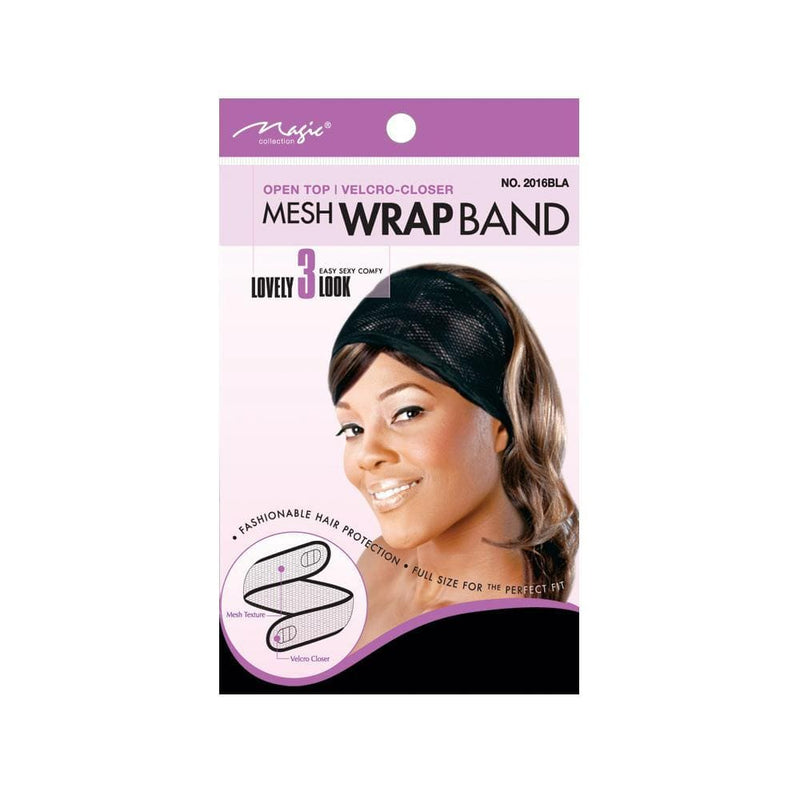 MAGIC | Mesh Wrap Band Black | Hair to Beauty.
