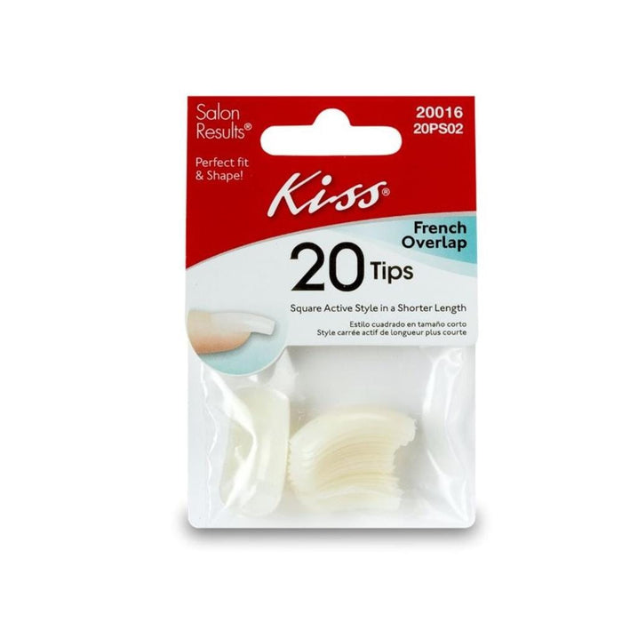 KISS | Square Active Style French Overlap 20PS02 | Hair to Beauty.