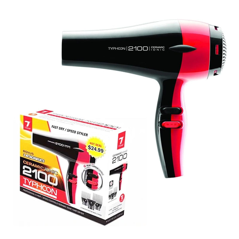 NICKA K | Tyche Ceramic Ionic 2100 Typhoon Hair Dryer | Hair to Beauty.