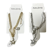 BE U | Two Stars & Pearl Anklet - Hair to Beauty.