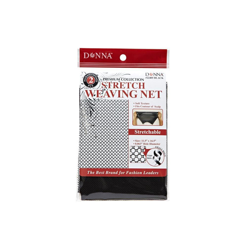 DONNA | Stretch Weaving Nets - 22405BLA | Hair to Beauty.