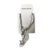 BE U | Two Stars & Pearl Anklet - Hair to Beauty.