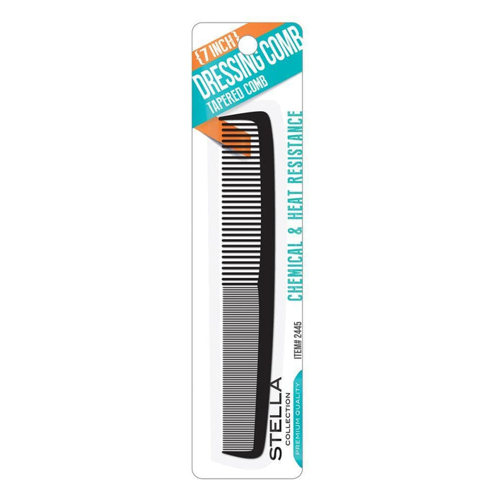 MAGIC | 7 Inch Dressing Comb Black 2445 | Hair to Beauty.