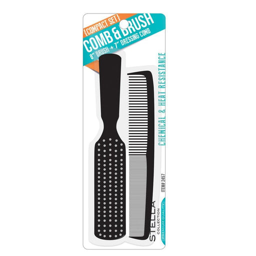 MAGIC | 7 Inch Dressing Comb and 8 Inch Brush Combo Set 2457 | Hair to Beauty.