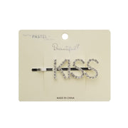 KISS | Rhinestone Hair Pin | Hair to Beauty.