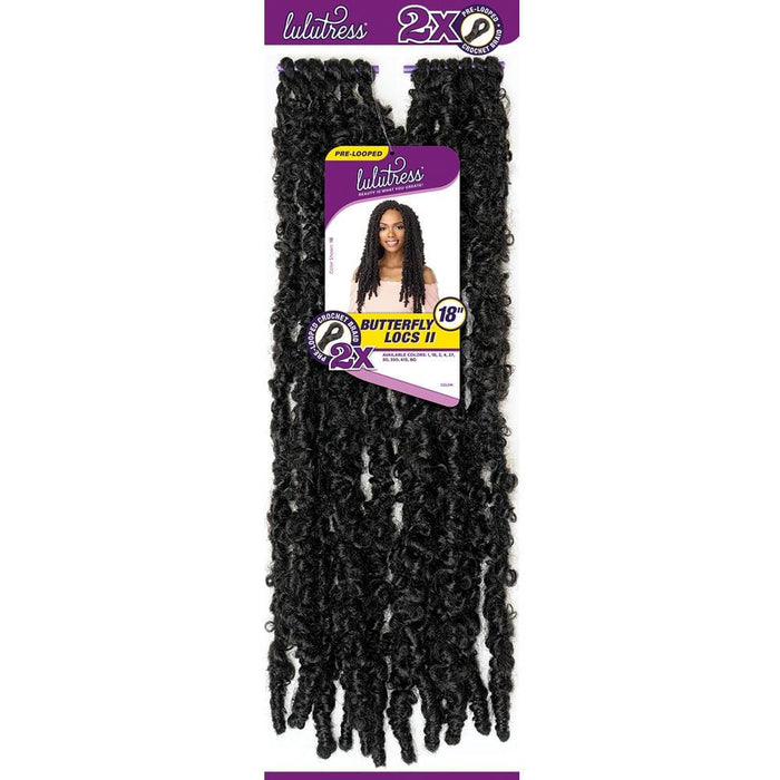 2X BUTTERFLY LOCS II 18″ | Sensationnel Lulutress Synthetic Braid | Hair to Beauty.