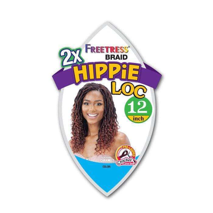 2X HIPPIE LOC 12" | Freetress Synthetic Braid | Hair to Beauty.