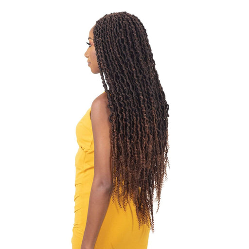 NU LOCS DISTRESSED BUTTERFLY LOCS 24" - Bobbi Boss Synthetic Braid