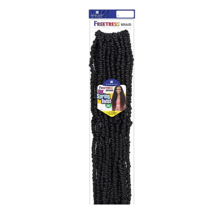 2X SPRING TWIST 26  Freetress Synthetic Crochet Braid — Hair to
