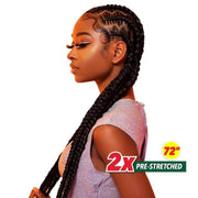 2X PRE-STRETCHED 72" | X-Pression Kanekalon Braid | Hair to Beauty.