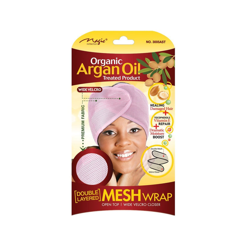 MAGIC | Organic Argan Oil Mesh Wrap Double Layered Assort 3005 | Hair to Beauty.