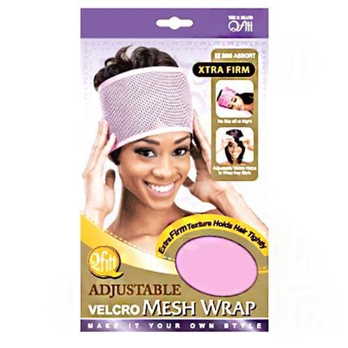 QFITT | Extra Firm Adjustable Velcro Mesh Wrap Assort 306 | Hair to Beauty.