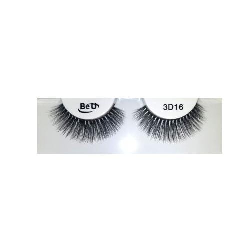 BE U | 3D Faux Mink Eyelashes 3D16 | Hair to Beauty.