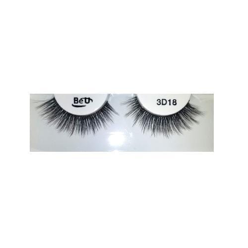 BE U | 3D Faux Mink Eyelashes 3D18 | Hair to Beauty.