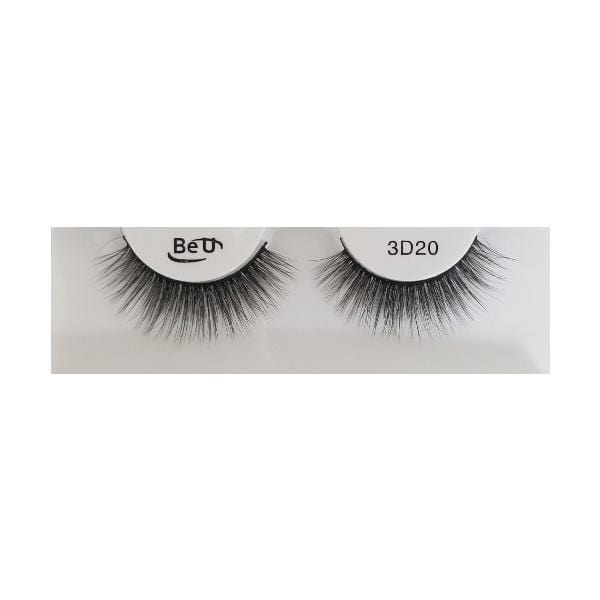 BE U | 3D Faux Mink Eyelashes 3D20 | Hair to Beauty.